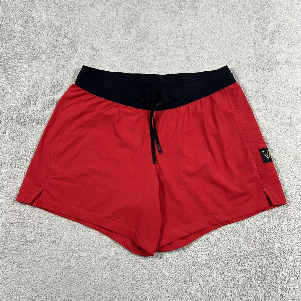 Wolaco Shorts Womens Small Red Spring Running Lightweight Athletic Performance